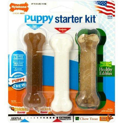 Nylabone Puppy Starter Kit - Nena's Pets 