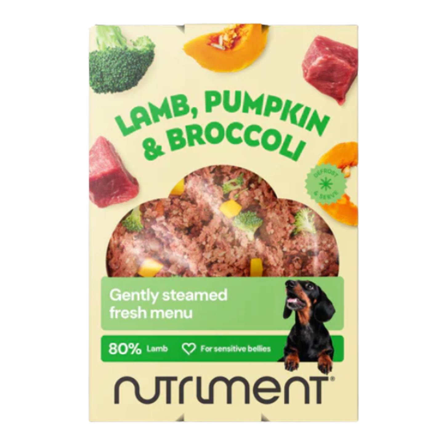 Nutriment Fresh menu