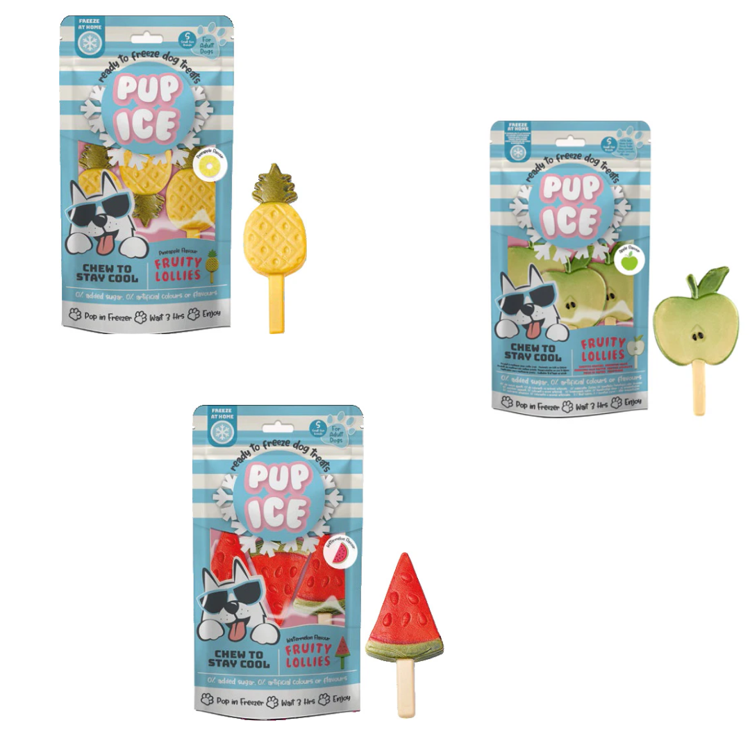 Pup Ice  - Hondenijsjes  Diverse smaken