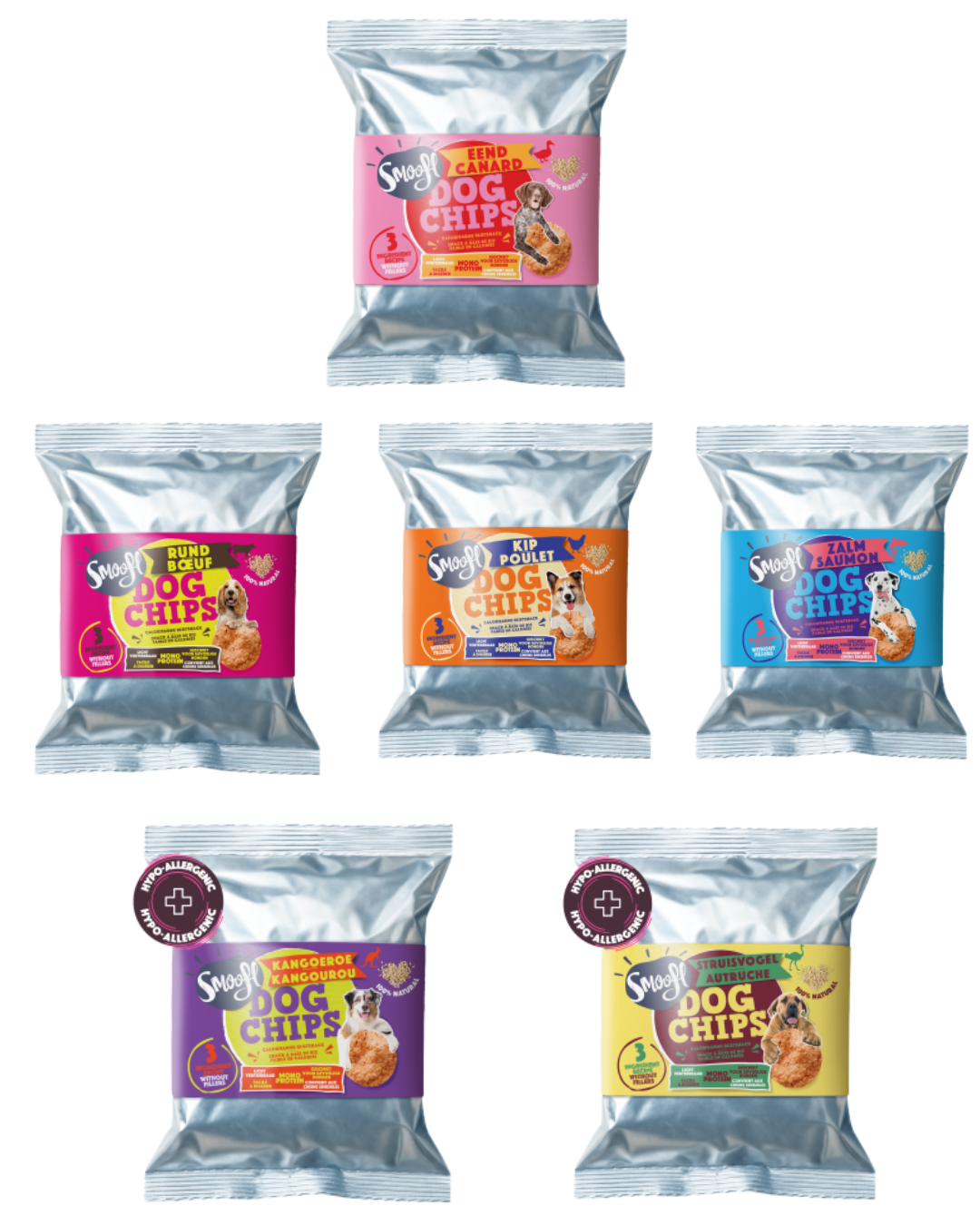 Smoofl dog chips
