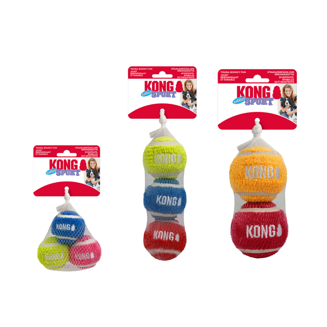 KONG sport softies balls 3 stuks