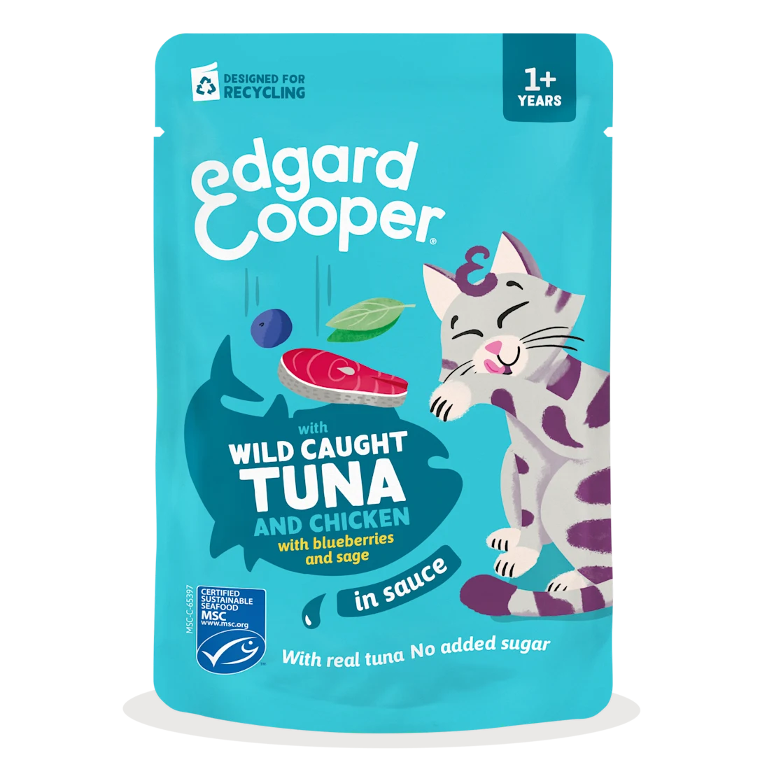 Edgard&Cooper Pouches vlees in saus