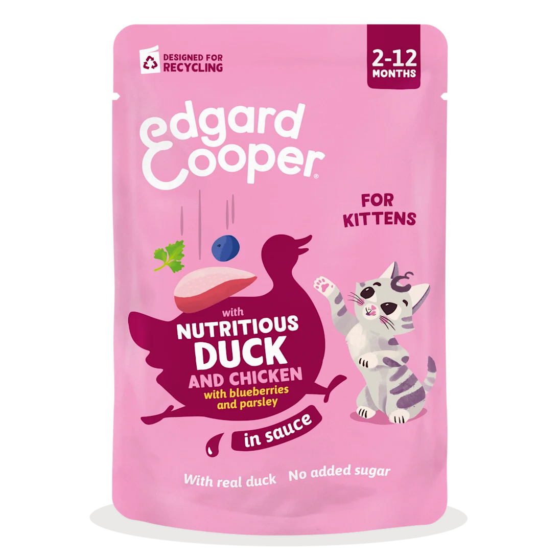 Edgard&Cooper Pouches vlees in saus