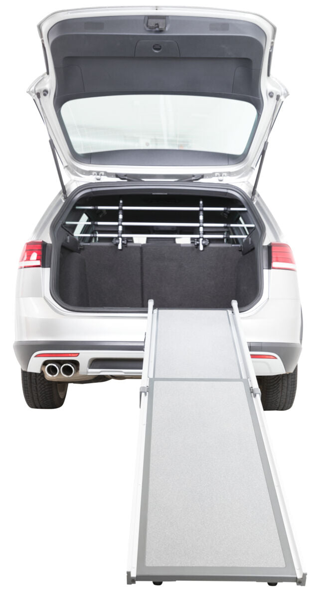 Tweedelige Telescoop-Loopplank, aluminium/schuurpapier - Nena's Pets 