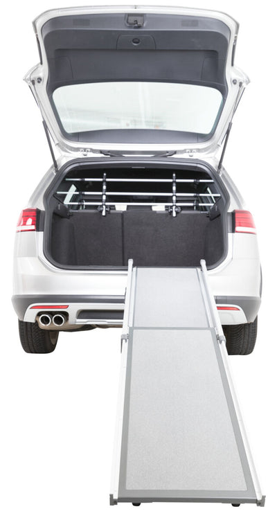 Tweedelige Telescoop-Loopplank, aluminium/schuurpapier - Nena's Pets 