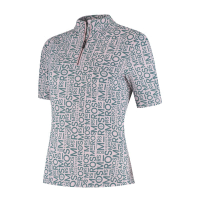 Mrs. Ros Multilogo Short Sleeve Training Top