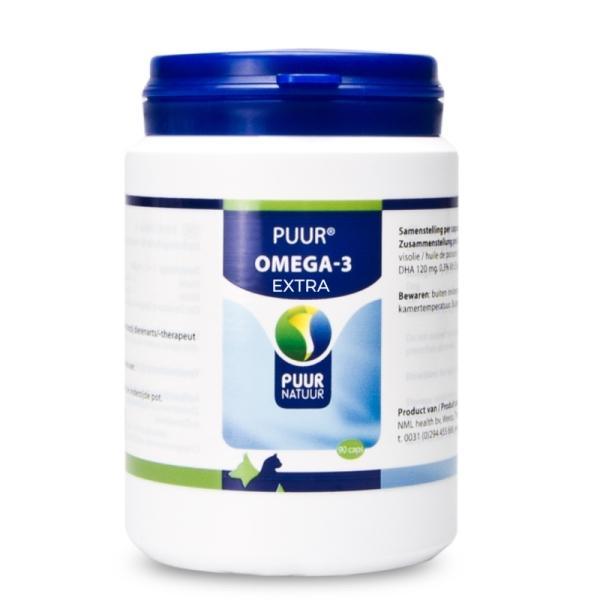 Puur Omega-3 extra 90capsules - Nena's Pets 