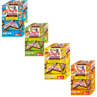 Ciao Churu fun bites cat wraps divers.