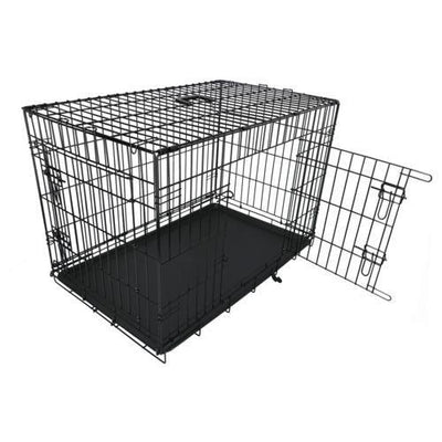 Premium Bench 2-deurs Zwart - Nena's Pets 