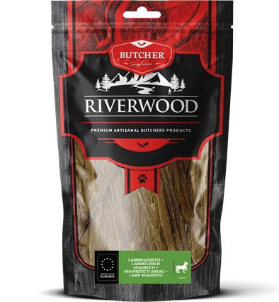 Riverwood lamsspaghetti 100gr - Nena's Pets 