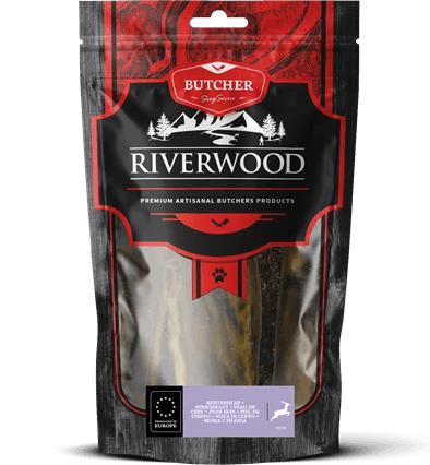 Riverwood hertenhuid 200gr - Nena's Pets 