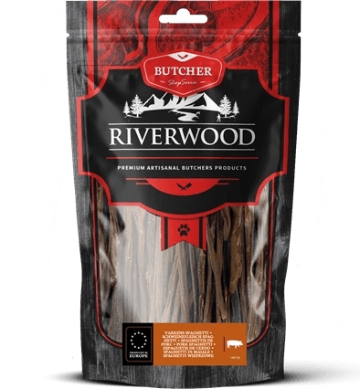 Riverwood varkensspaghetti 100gr - Nena's Pets 