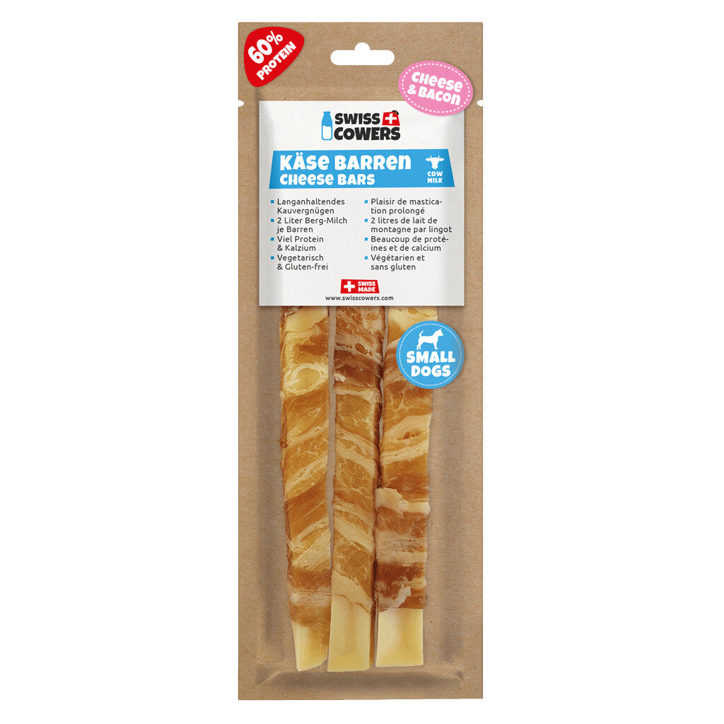 SwissCowers Cheese Bars Bacon S