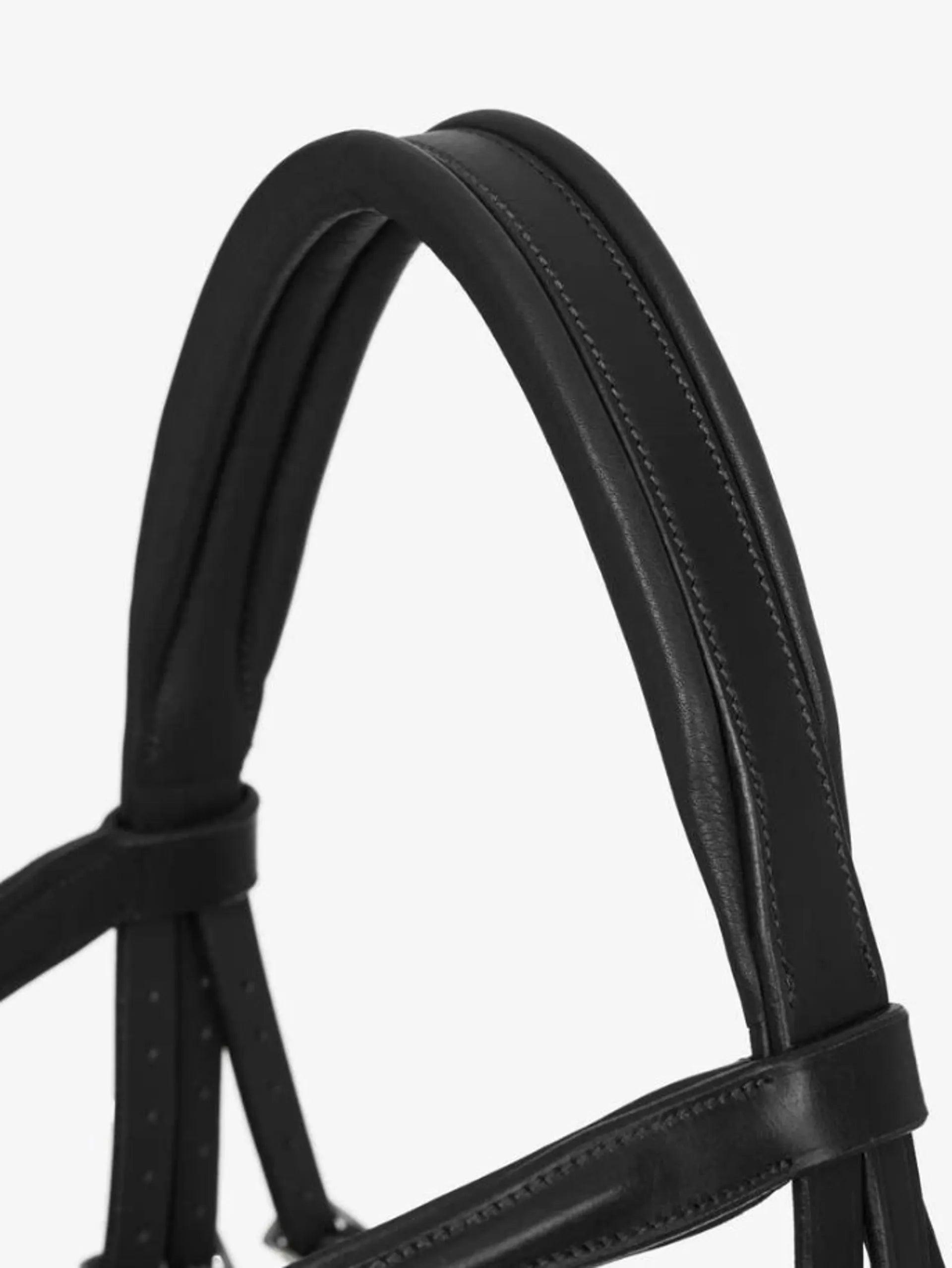 Lemieux Arika Flash Bridle Full brown silver - Nena's Pets 