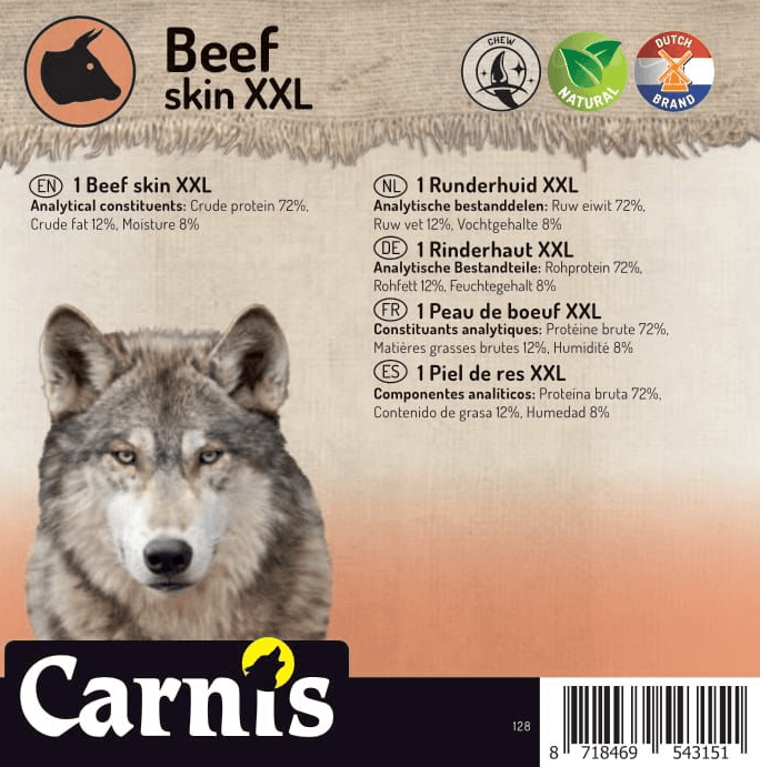 Carnis Runderhuid XXL - Nena's Pets 