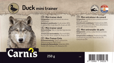 Carnis Trainer eend mini - Nena's Pets 