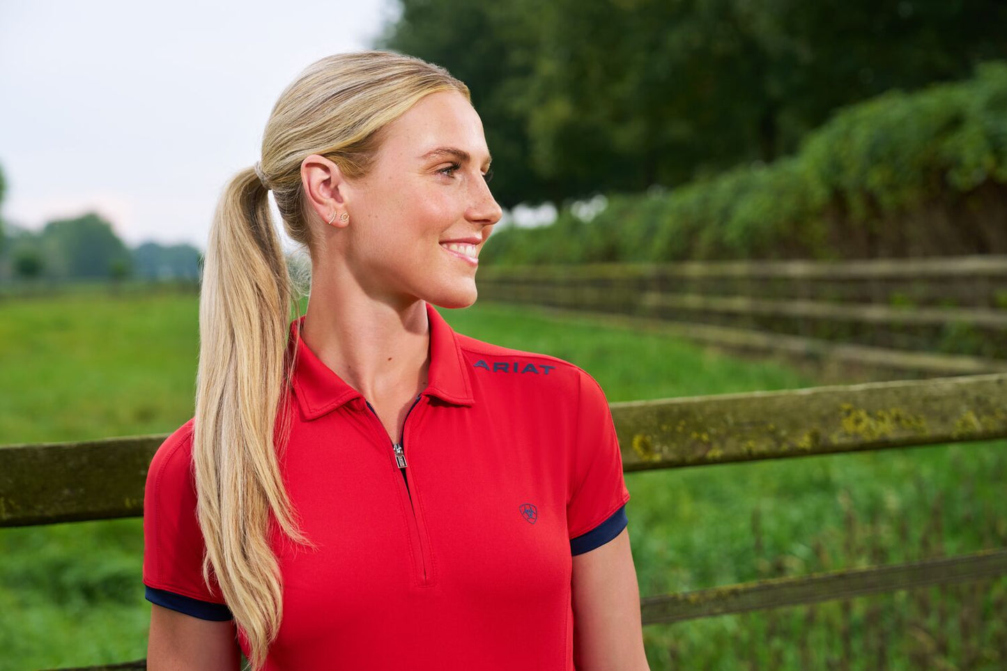 Ariat bandera 1/4 zip  Polo shirt