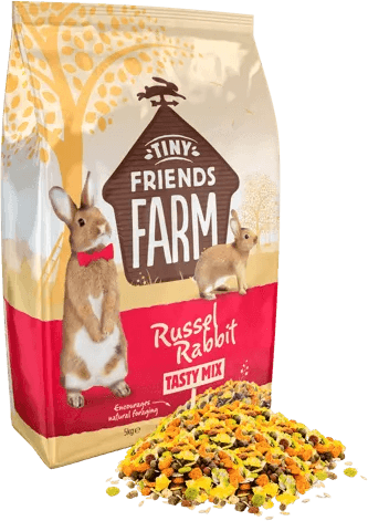 Tiny friends farm Russel rabbit Tasty Mix 850gr - Nena's Pets 