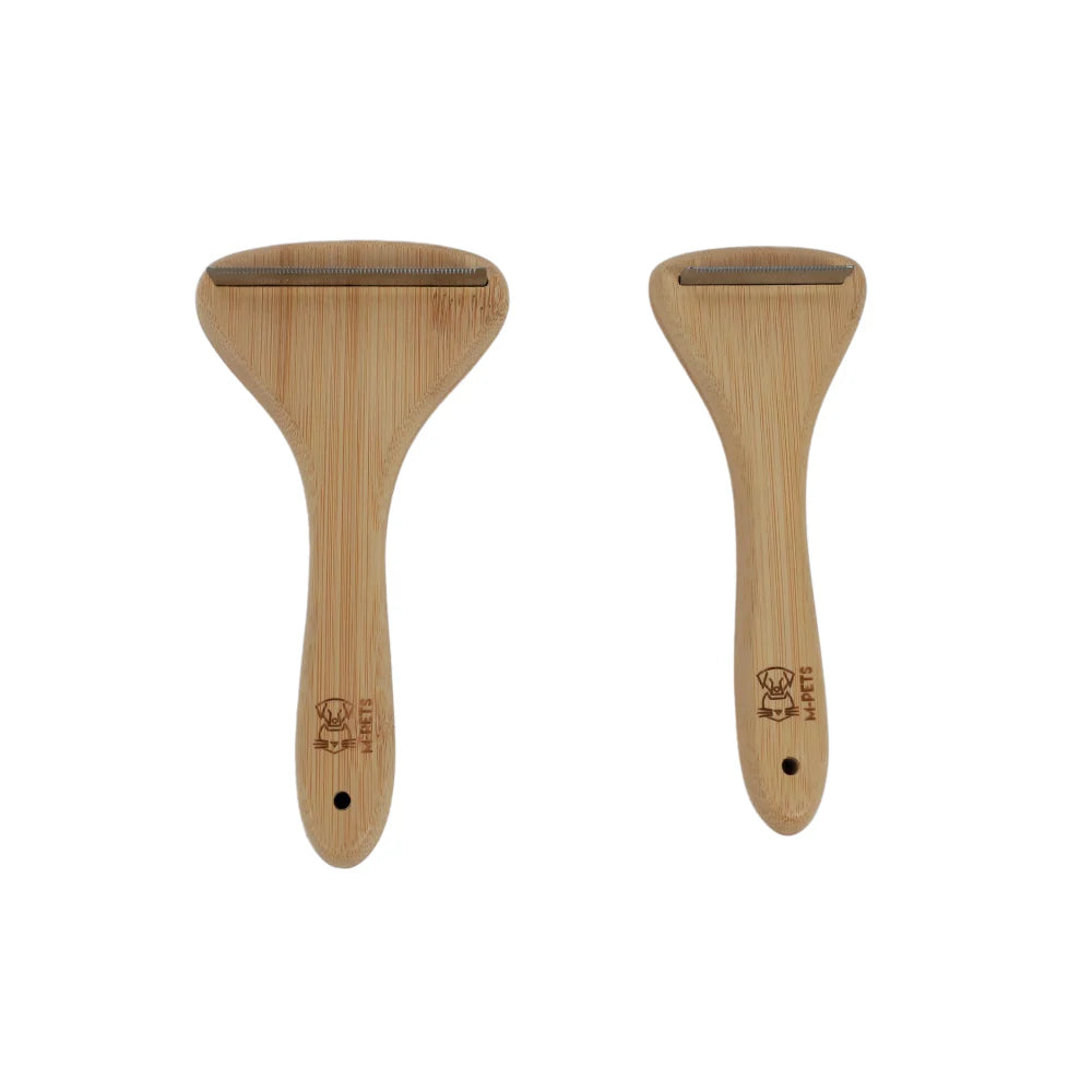 M-Pets Bamboo Borstel De-shedding