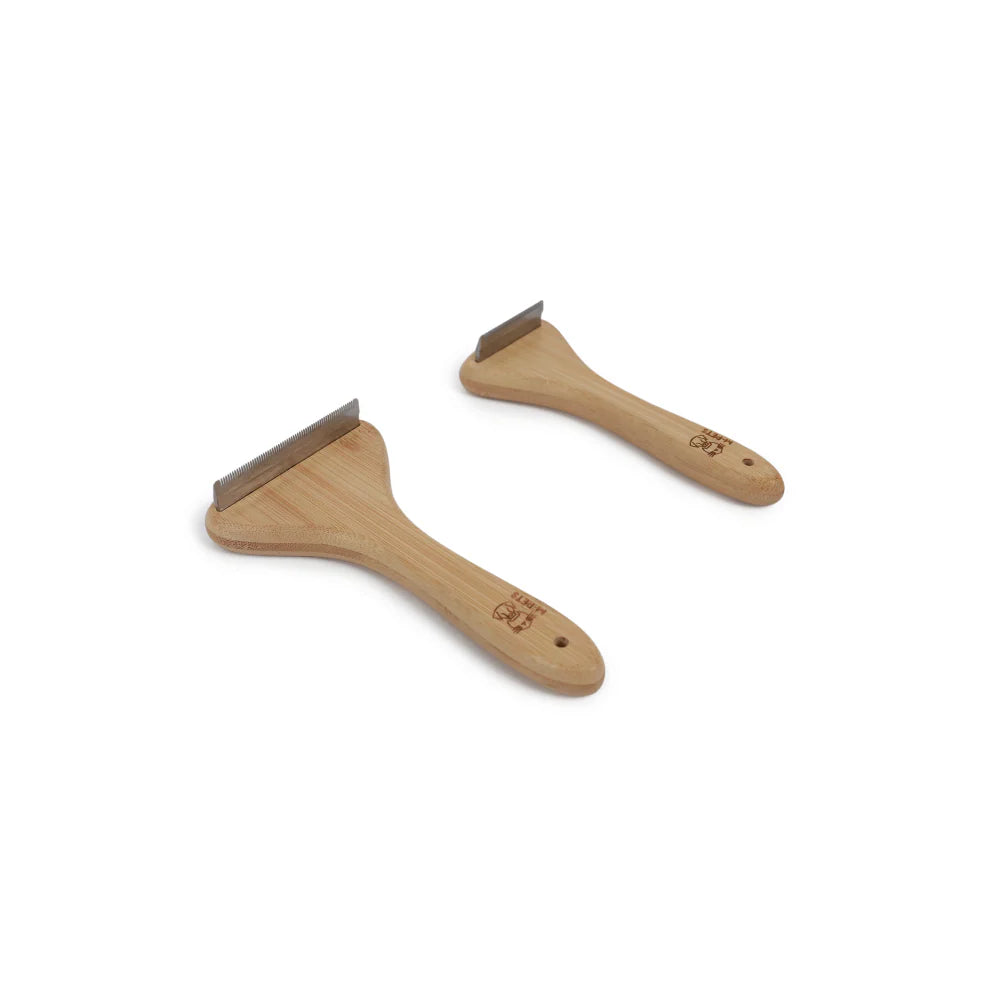 M-Pets Bamboo Borstel De-shedding