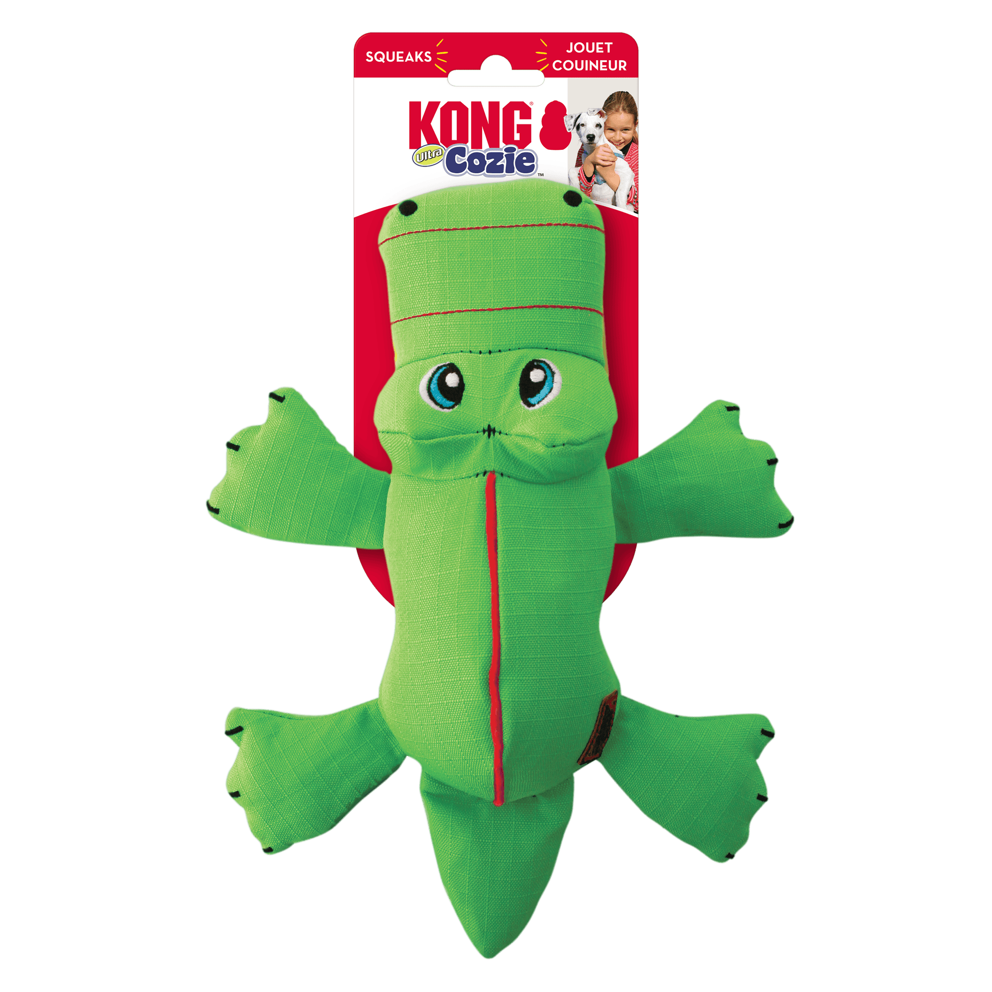 Kong Cozie Ultra Ana Alligator L - Nena's Pets 