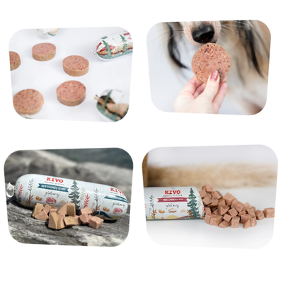 Kivo gestoomd vlees 600gr