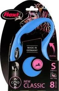 Flexi rollijn classic cord blauw 8mtr