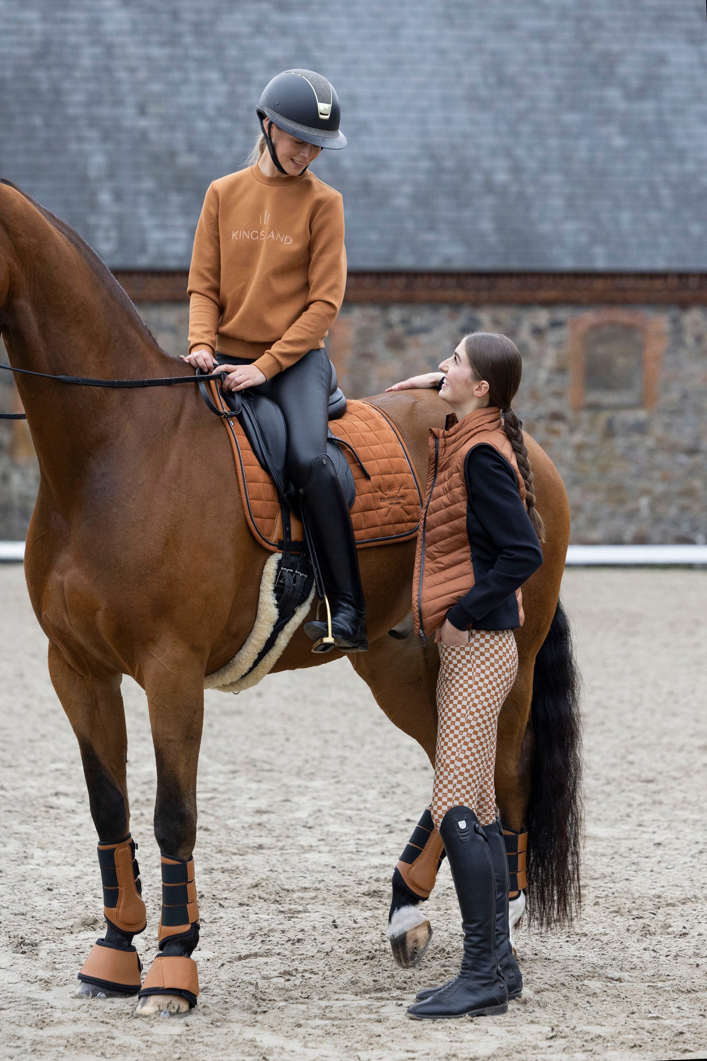 Kingsland Kristin A shape F-grip Pull Up Rijlegging