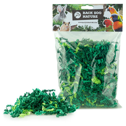 Back Zoo nature crinkle paper - Nena's Pets 