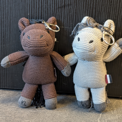 KLMonty knitted horse teddy - Sleutelhanger