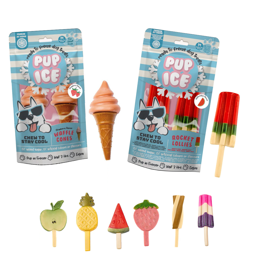 Pup Ice  - Hondenijsjes  Diverse smaken