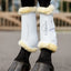 LeMieux Motionflex peesbeschermer met bont rand