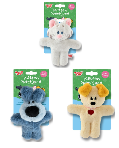 Woezel en Pip pluche kattenspeelgoed