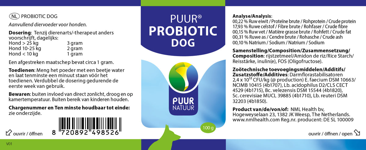 Puur probiotica dog
