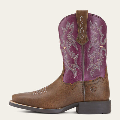 Tombstone Wide Square Toe westernlaars kids